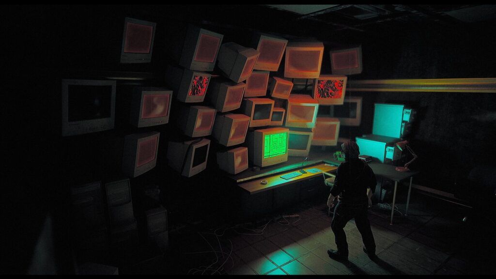 A gameplay screenshot of Post Trauma, a game that looks to classic horror titles like Resident Evil and Silent Hill for inspiration, while bringing a modern twist to these types of horror experiences