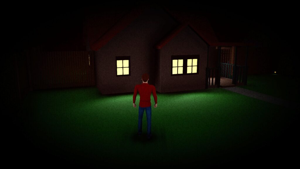 A gameplay screenshot of Chase St, a game about trying to get home while being chased by entities