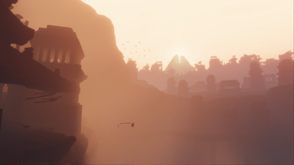 An image of the Wanderer in Journey
