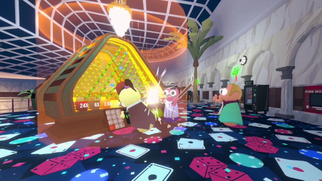 Playing Plinko in Gamble with your Friends