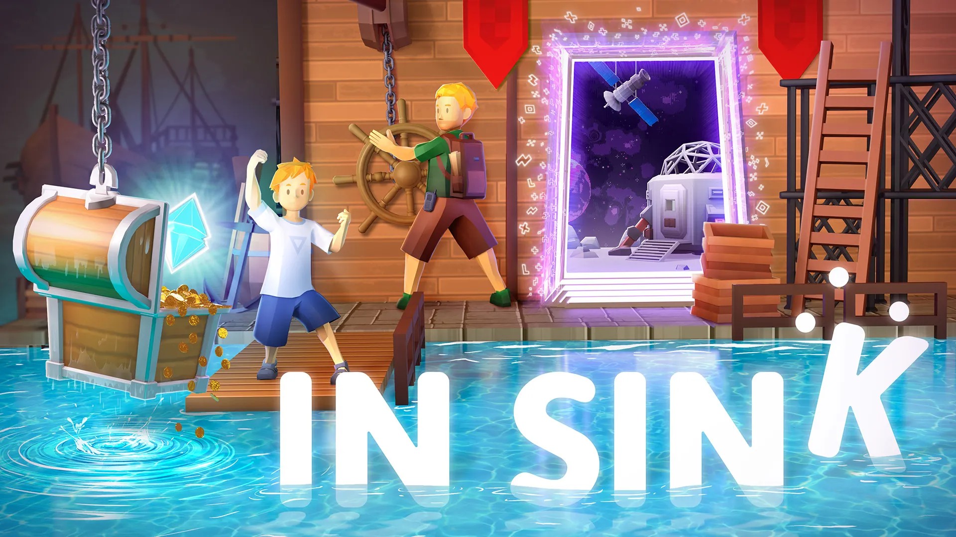 Key art for In Sink: A Co-Op Adventure
